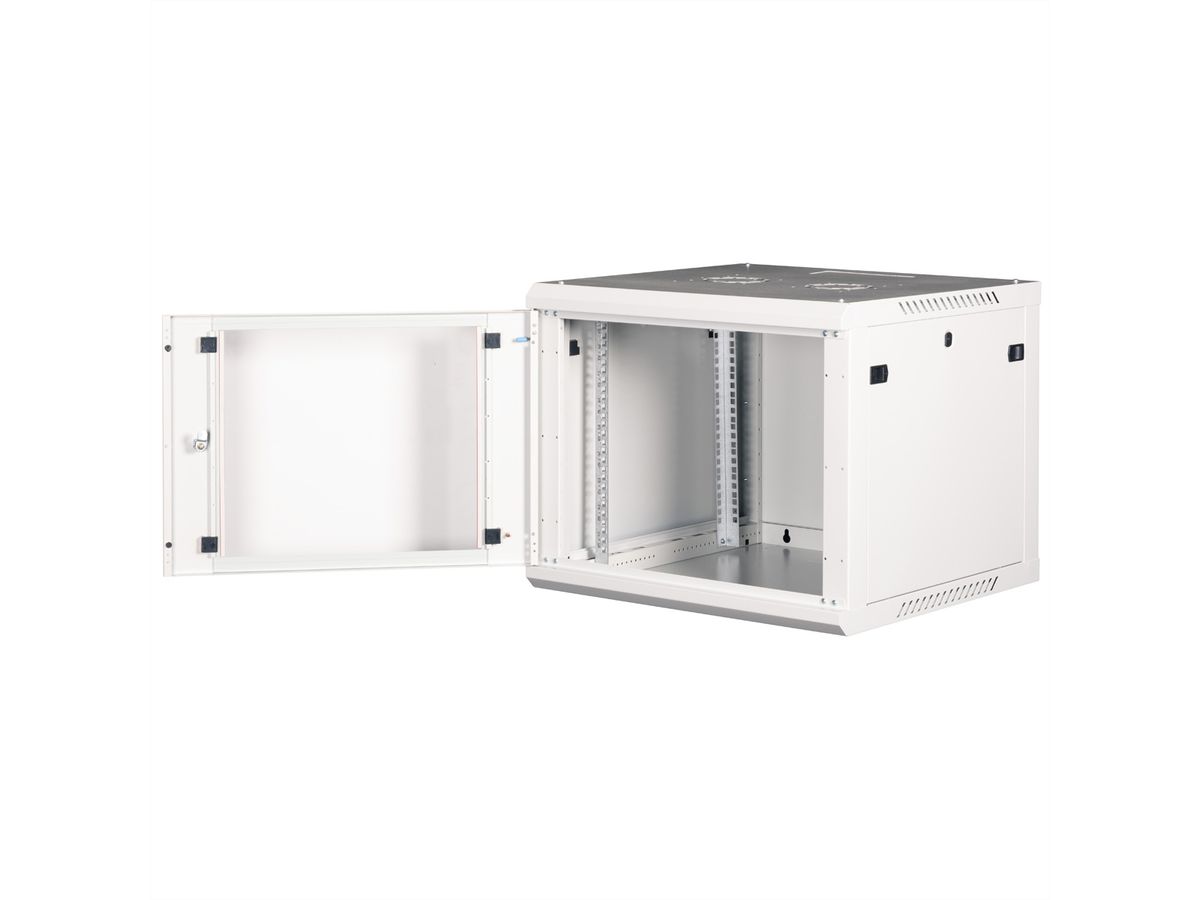 ROLINE 19-Zoll Wandgehäuse Basic Plus 9HE, 600x600 BxT grau