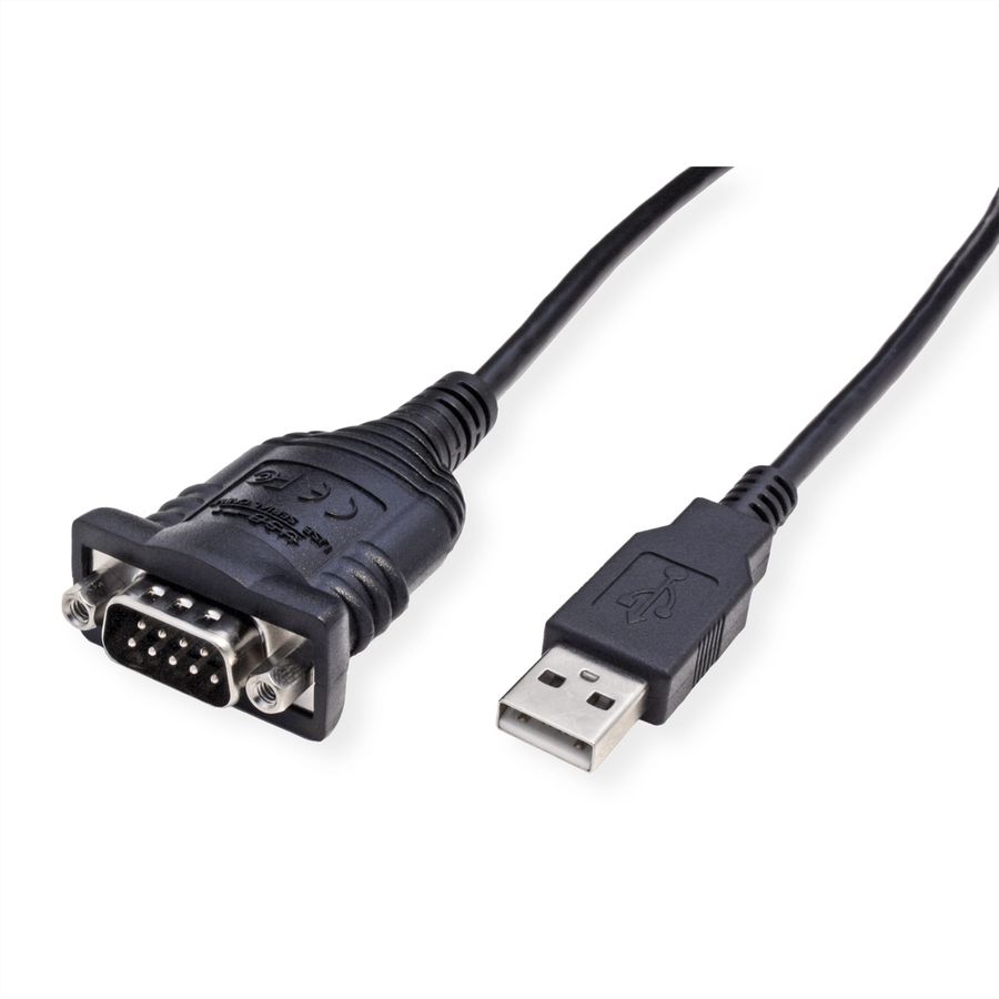 EXSYS EX-13001 USB 2.0 zu 1 x Seriell RS-232 Kabel mit 9 Pin Stecker FTDI Chip-Set