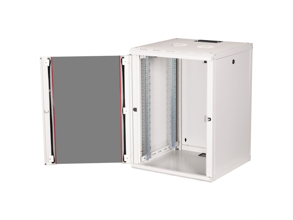 ROLINE 19-Zoll Wandgehäuse Pro 16 HE, 600x600 BxT grau