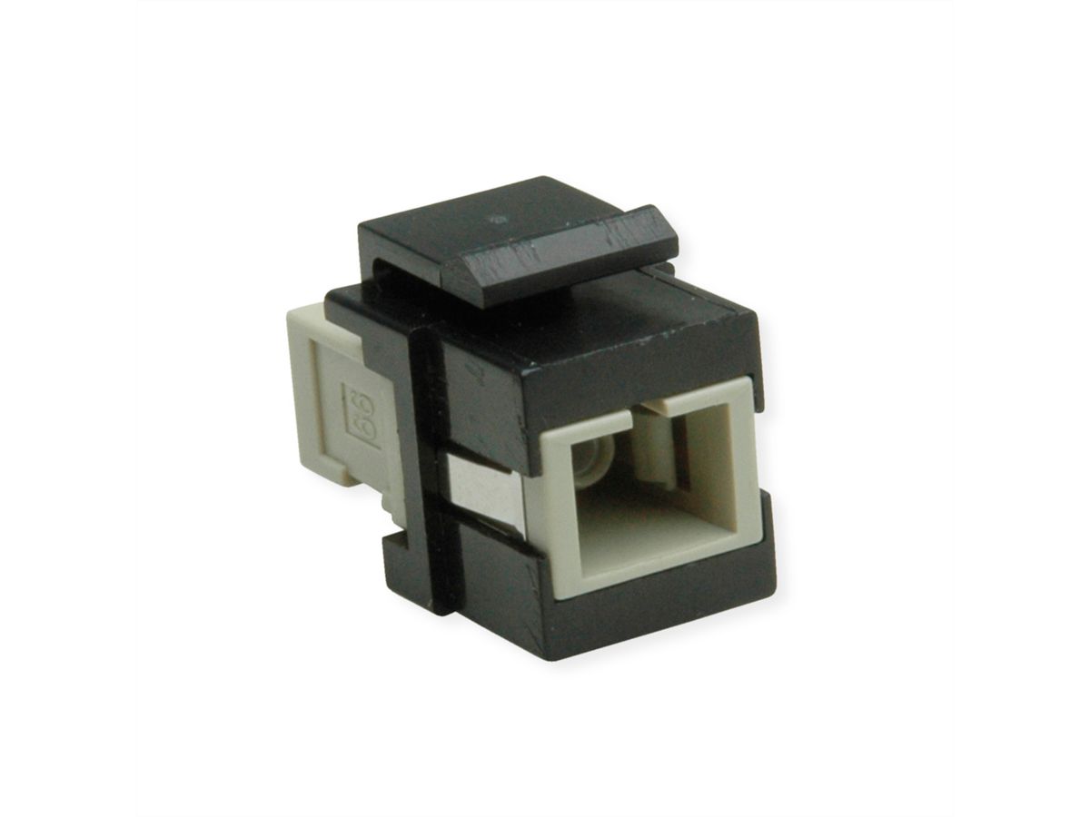 ROLINE Keystone LWL-Adapter SC/SC Simplex, Multimode, OM2