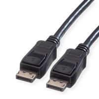 VALUE DisplayPort Kabel, DP ST - ST, schwarz, 1 m