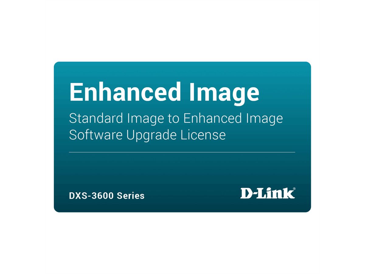 D-Link DXS-3610-54T-SE-LIC, Lizenz Upgrade Standard zu Enhanced