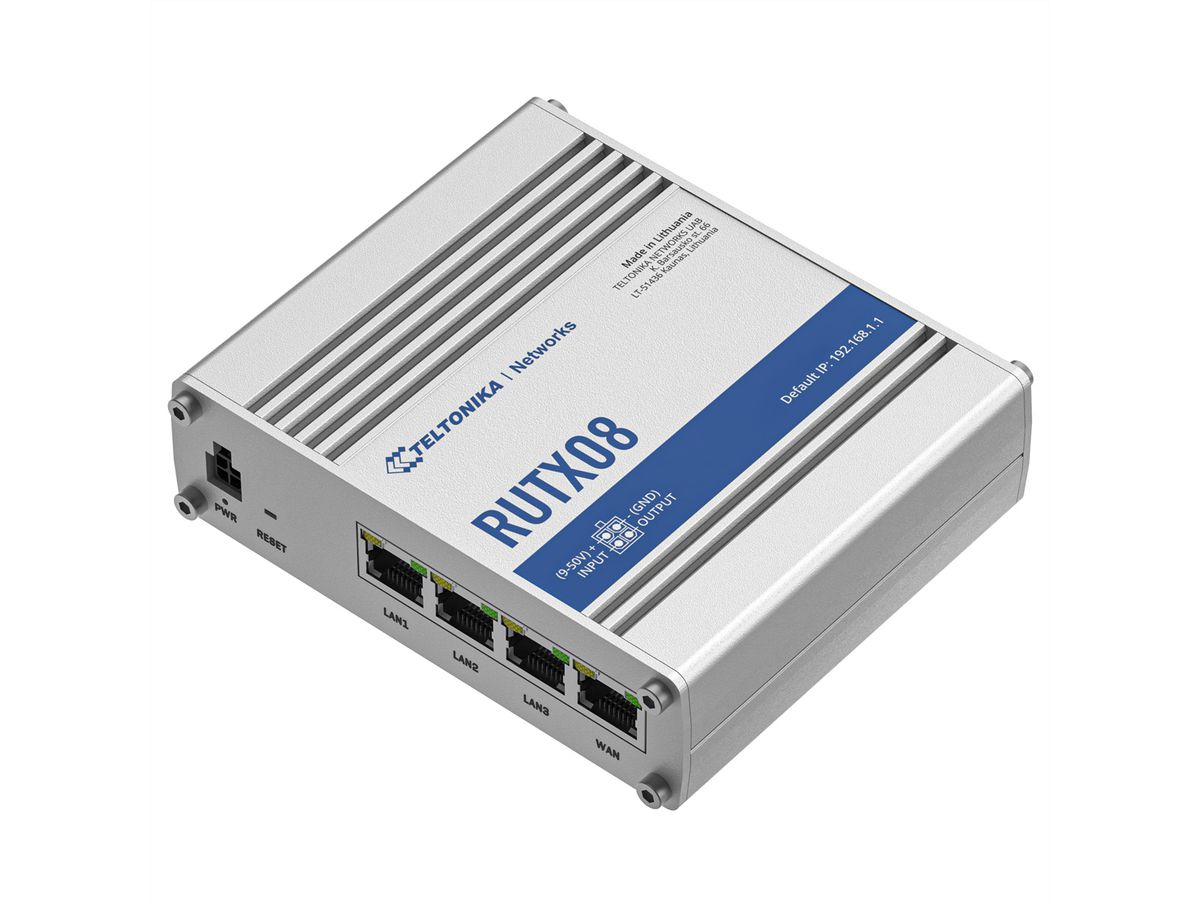 TELTONIKA RUTX08 LAN Industrie Router