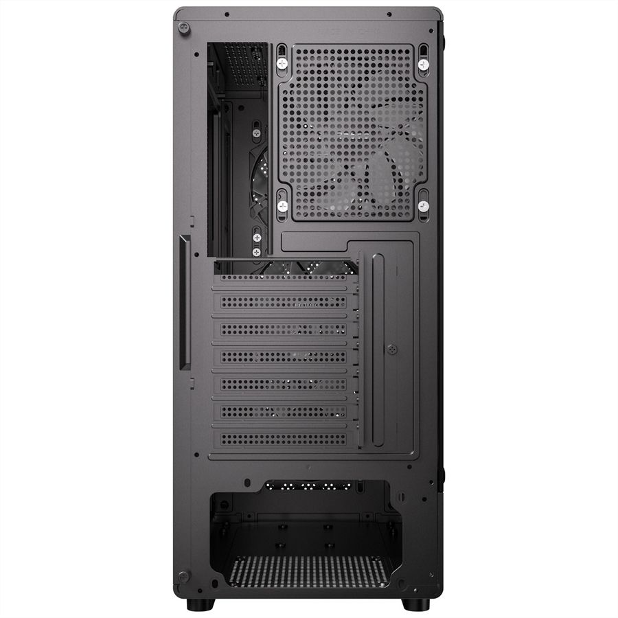 ANTEC VX-320 ARGB ATX, Micro-ATX, ITX Mid Tower Gaming PC Gehäuse, schwarz