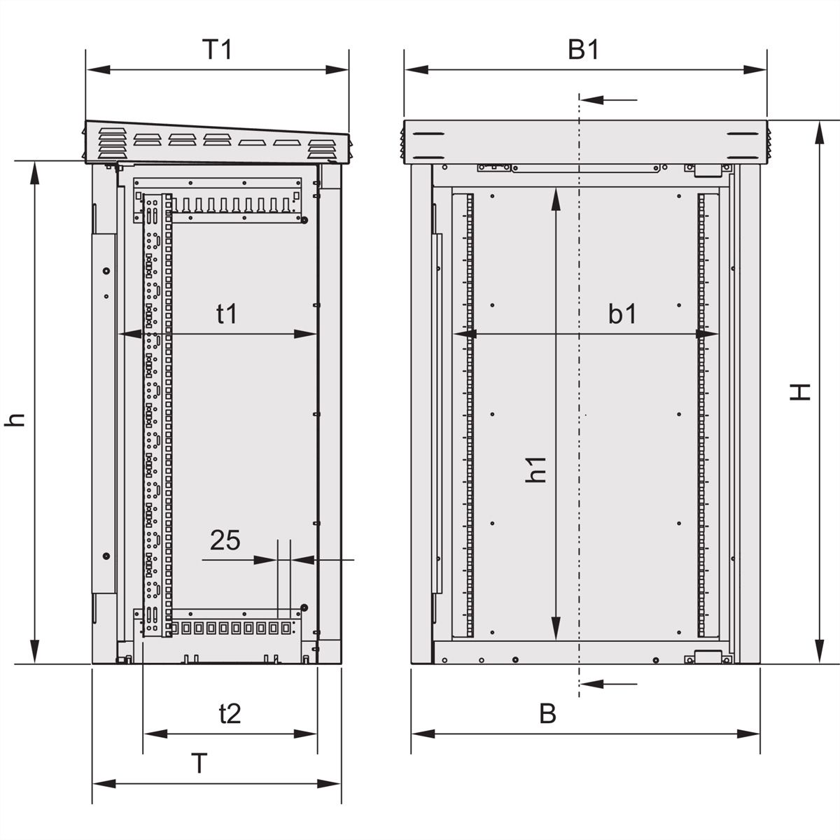 SCHROFF Unibody - OUTDOOR UNIBODY 20HE700B500T