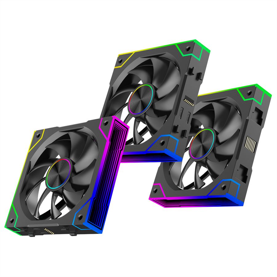XILENCE Gaming Series XF072 ARGB Lüfter 3er Pack, XPF360.ARGB