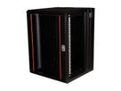 ROLINE 19-Zoll Wandgehäuse Pro 16 HE, 600x600 BxT zweiteilig schwenkbar schwarz