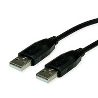 BACHMANN USB 2.0 Kabel, Typ A-A, schwarz, 3 m