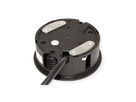 BACHMANN TWIST 2xUTE 2,0m AEH schwarz 30GE seidenmatt, schwarz, 2 m