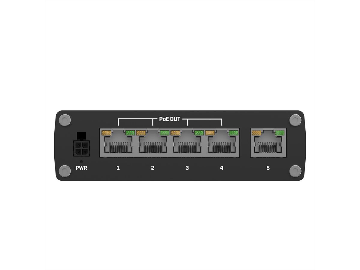 TELTONIKA TSW100 Industrial Switch Unmanaged PoE+ Gigabit