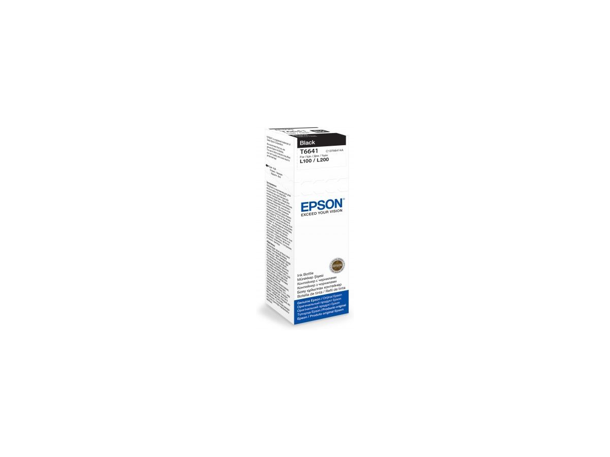 Epson T6641 Tintenpatrone Schwarz