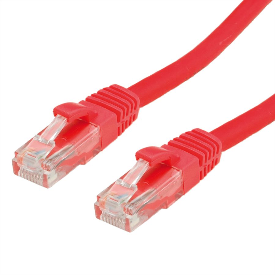 VALUE Patchkabel Cat.6 (Class E) UTP, LSOH, rot, 0,5 m
