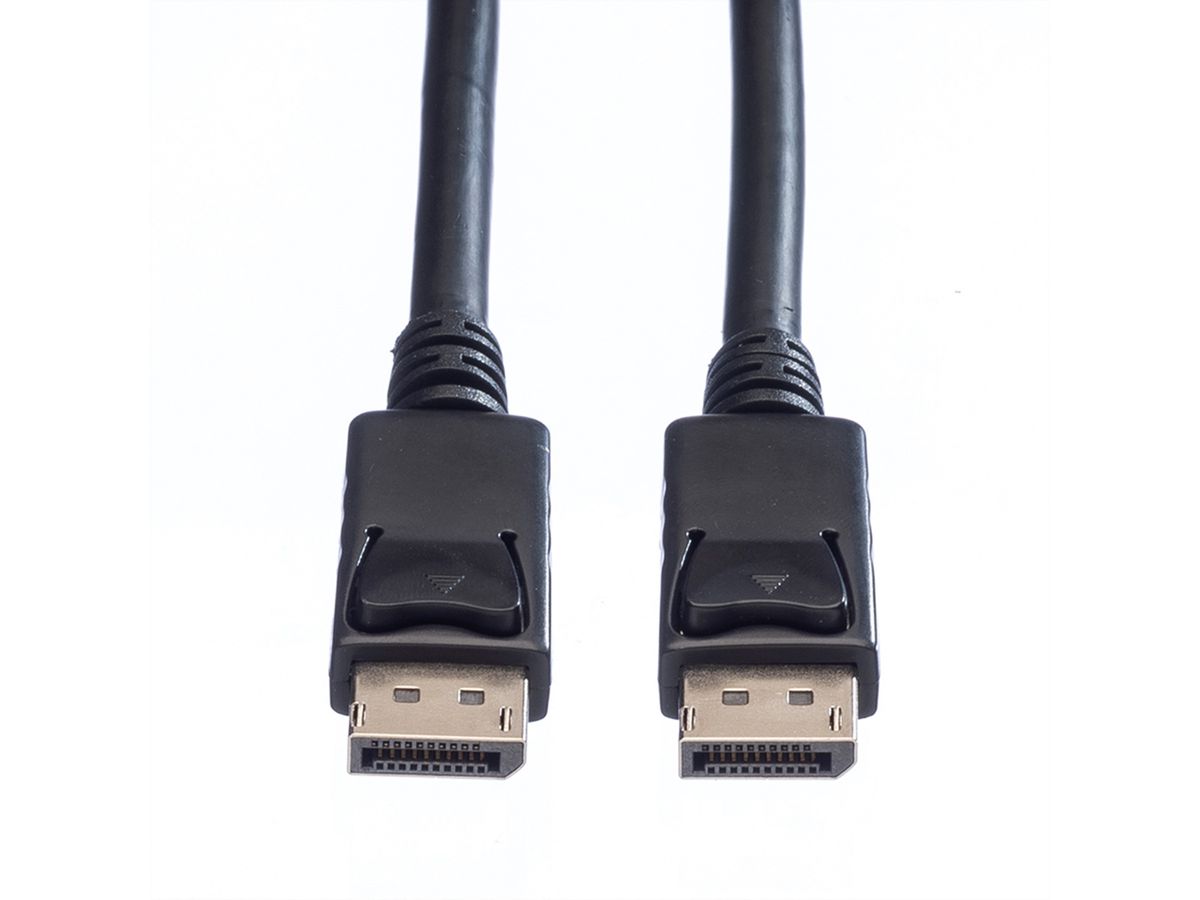 VALUE DisplayPort Kabel, DP ST - ST, LSOH, schwarz, 5 m