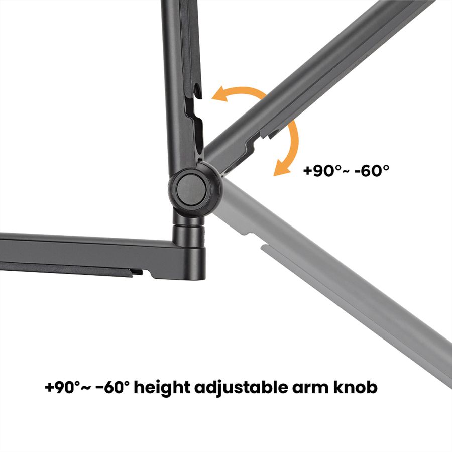 ROLINE Professioneller Studio-Mikrofonarm aus Aluminium