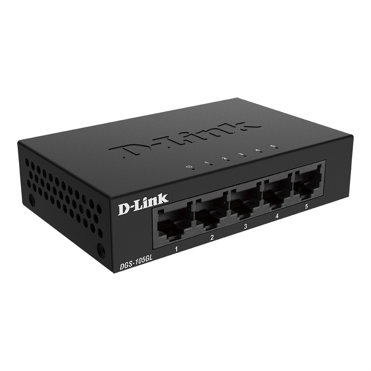 D-Link DGS-105GL/E 5-Port Gigabit Switch Light, Layer2 ohne IGMP