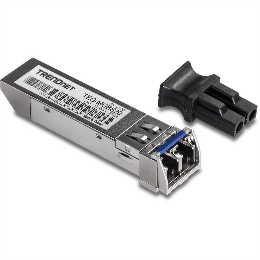 TRENDnet TEG-MGBS20 Mini-GBIC, Single-Mode LC Module 10KM