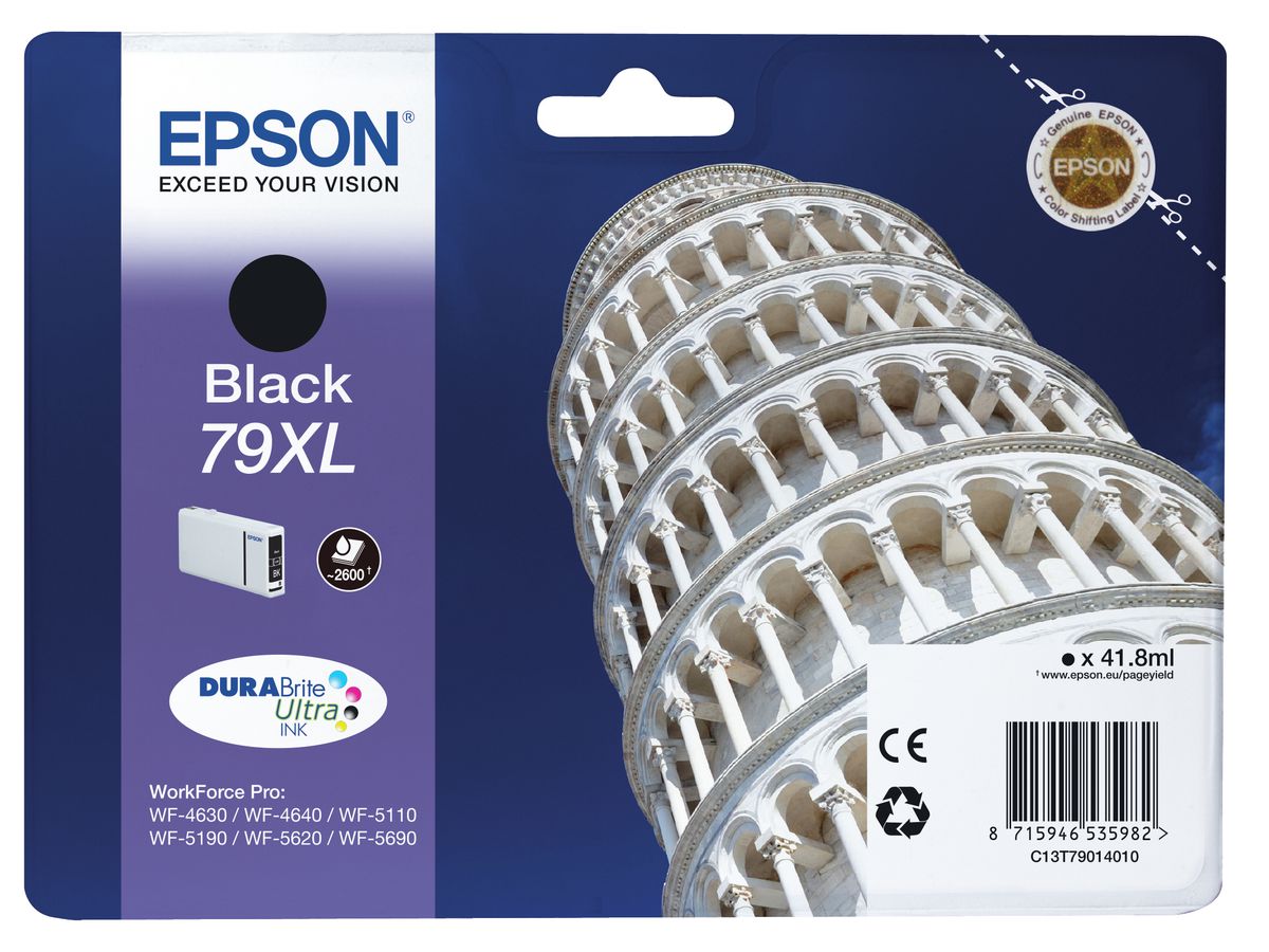 Epson Tintenpatrone 79XL Black