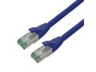 ROLINE RM Patchkabel Kat.6A S/FTP (PiMF), blau, 7 m