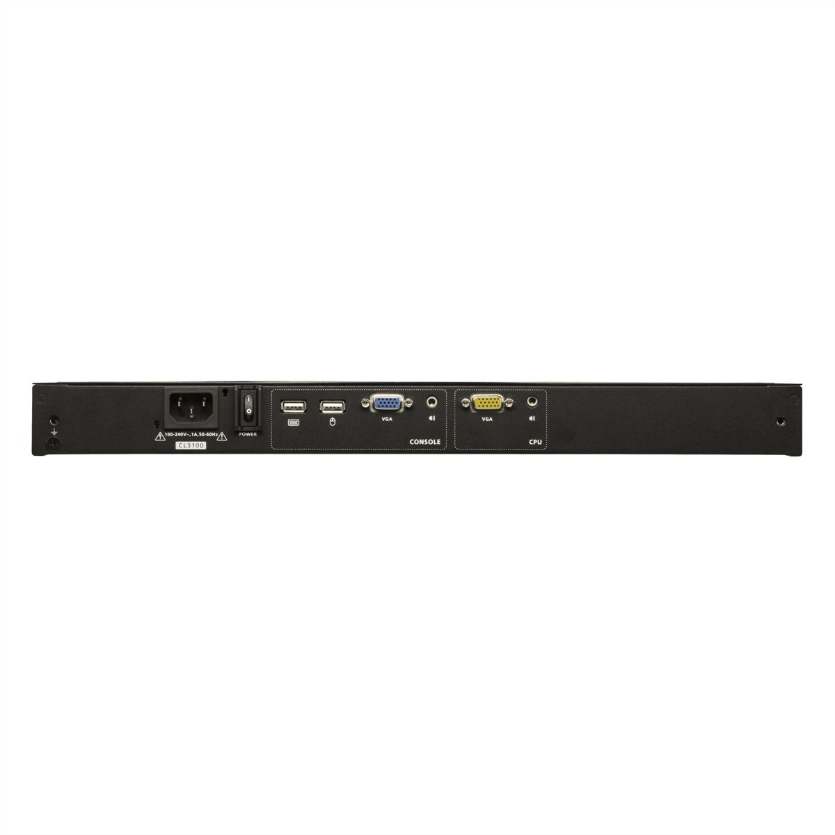 ATEN CL3100NX Konsole USB VGA, IT-Layout