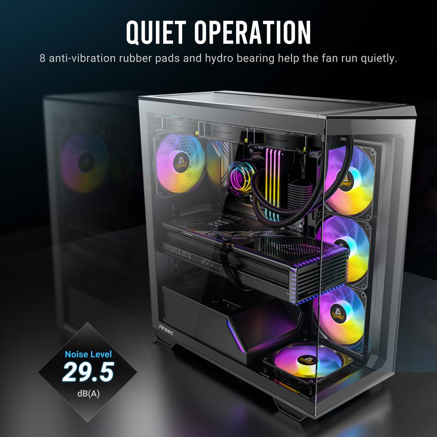 ANTEC P12R PWM ARGB REVERSE Fan PC Gehäuselüfter, weiß