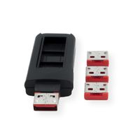 EXSYS EX-1114-R, 4x USB Schloss, 1x Schlüssel