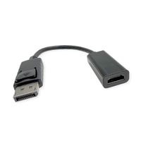 ROLINE 8K DisplayPort-HDMI Adapter, DP ST - HDMI BU, Aktiv