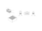 ROLINE RJ-45 Kupplung ungeschirmt, Kat.6 (Class E), 25er Pack