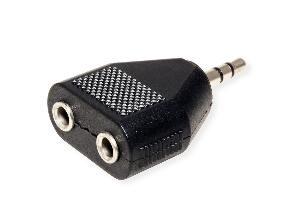 VALUE 3,5mm Adapter (1x ST, 2x BU)