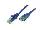 ROLINE RM Patchkabel Kat.6A UTP, blau, 10 m