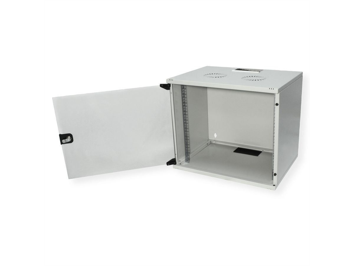 ROLINE 19-Zoll Wandgehäuse Basic 9 HE, 540x400 BxT Bausatz grau