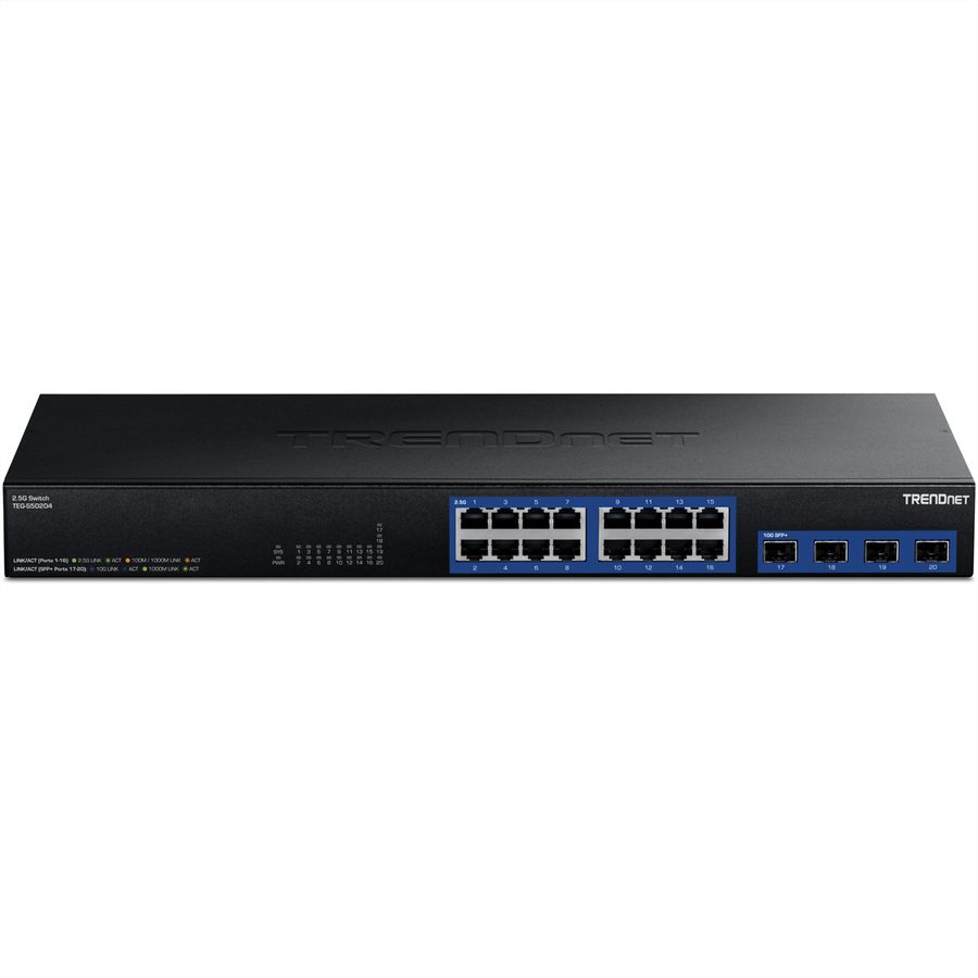 TRENDnet TEG-S50204 Switch 20-Port 2.5G mit 10G SFP+ Ports