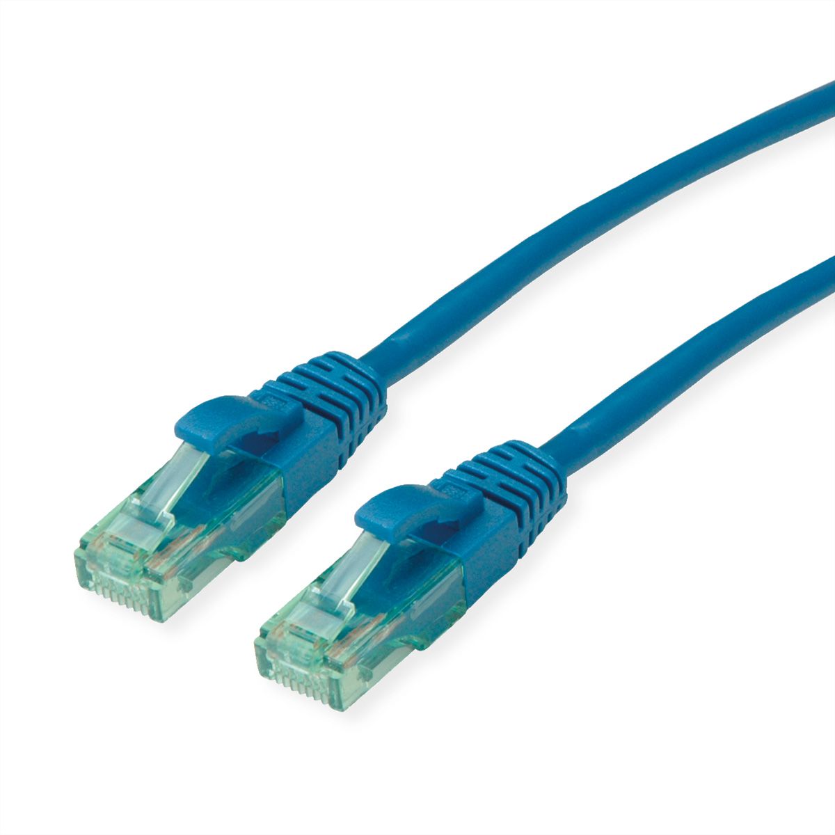ROLINE RM Patchkabel Cat.6A UTP, blau, 3 m
