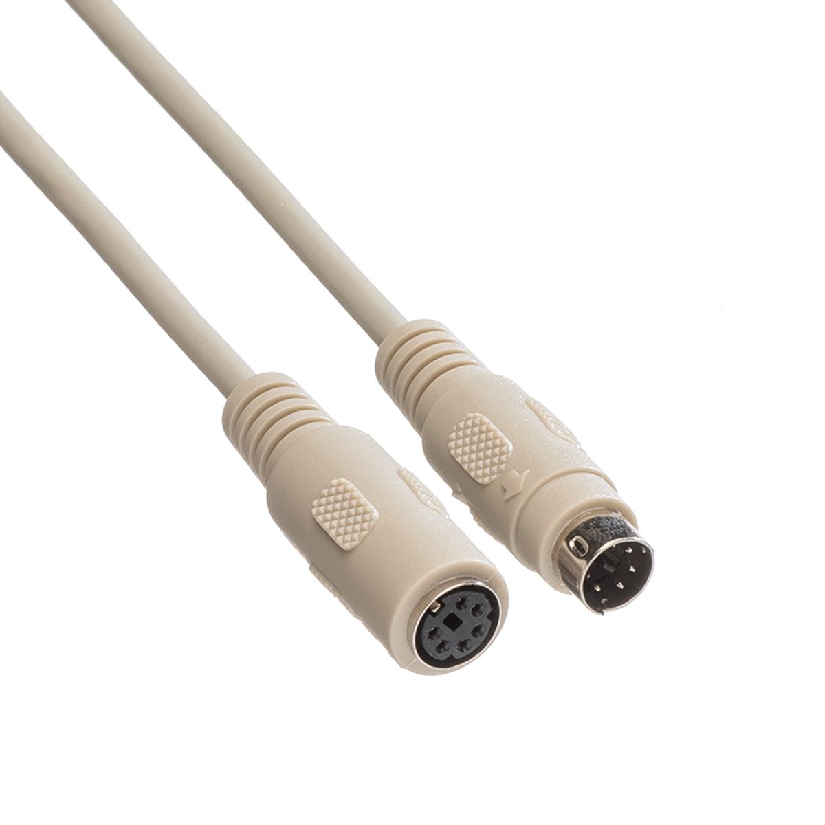 ROLINE Tastatur-Kabel-PS/2 ST/BU, 3 m