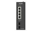 D-Link DIS-100G-06P 6Port Gigabit Switch Industrial PoE 4x Rj45 + 2x SFP
