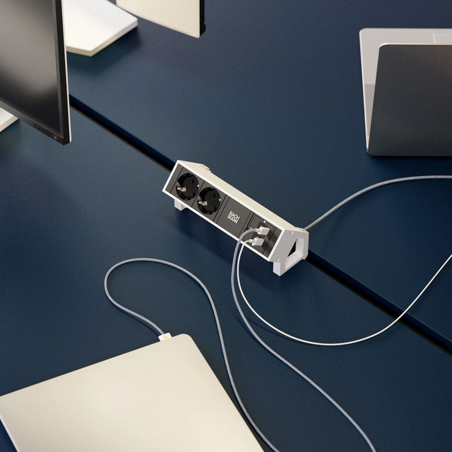 BACHMANN Custom Modul USB C/C/C Charger, mit Netzteil