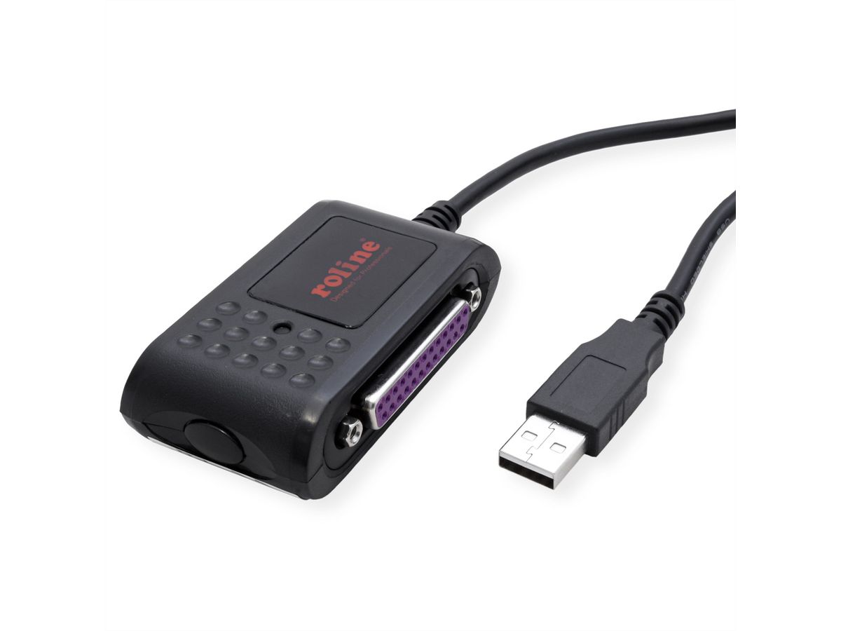 ROLINE Konverter USB / Parallel + Seriell