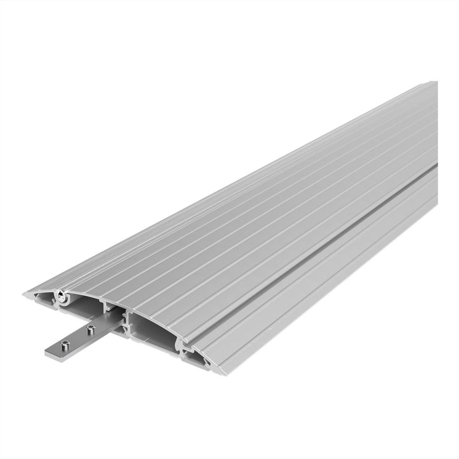 DATAFLEX Addit Kabelschutz, gerade 432, silberfarben, 180 cm