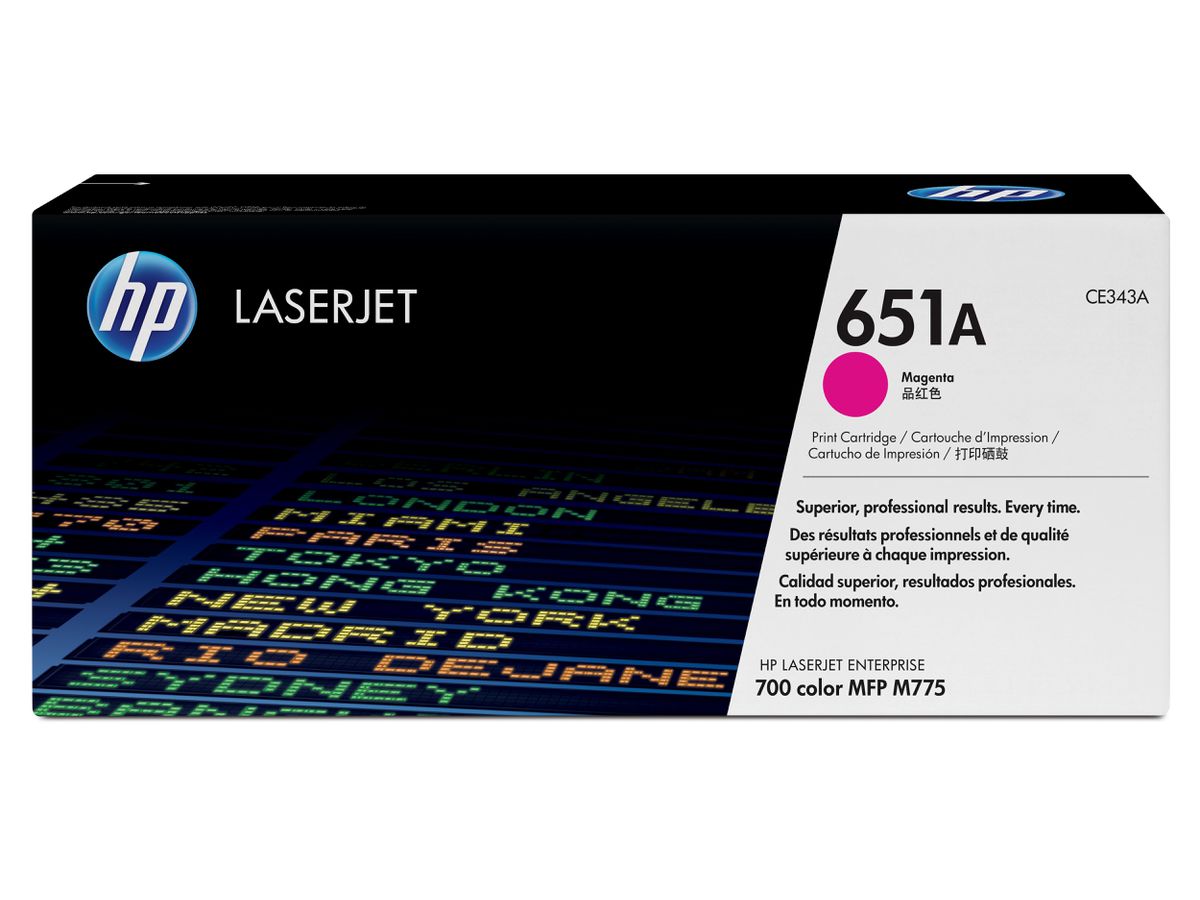 HP 651A Magenta Original LaserJet Tonerkartusche