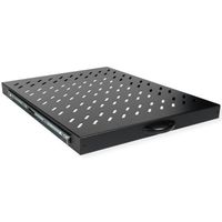 ROLINE 19-Zoll Fachboden 1 HE, ausziehbar 550 T 25 kg schwarz