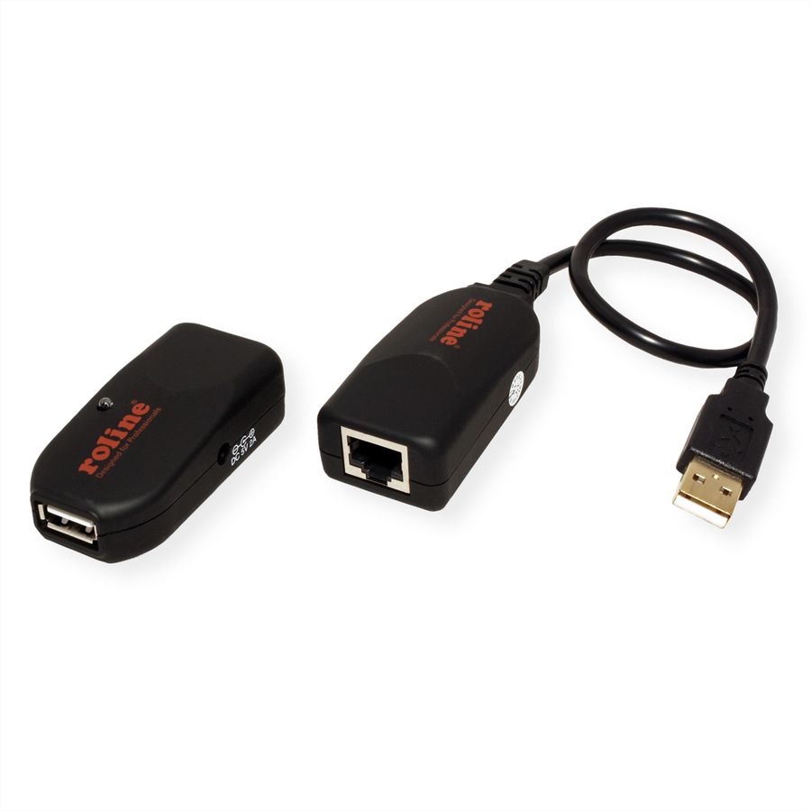 ROLINE USB 2.0 Verlängerung über RJ45, max. 50m