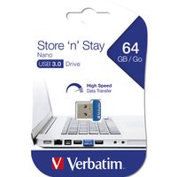VERBATIM Store 'n' Stay Nano USB 3.0, 64GB