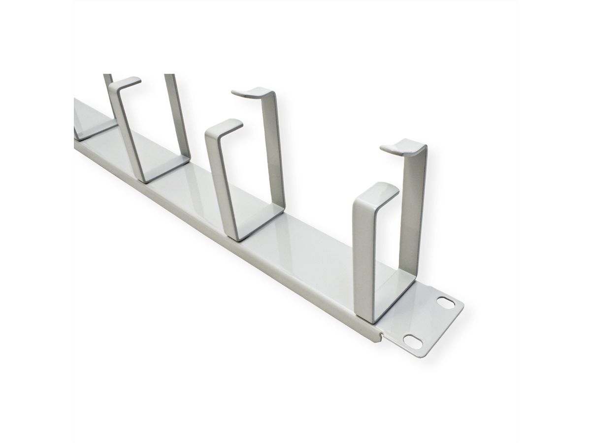 VALUE 19"-Frontplatte, h/v Kabelführung, Typ G, grau