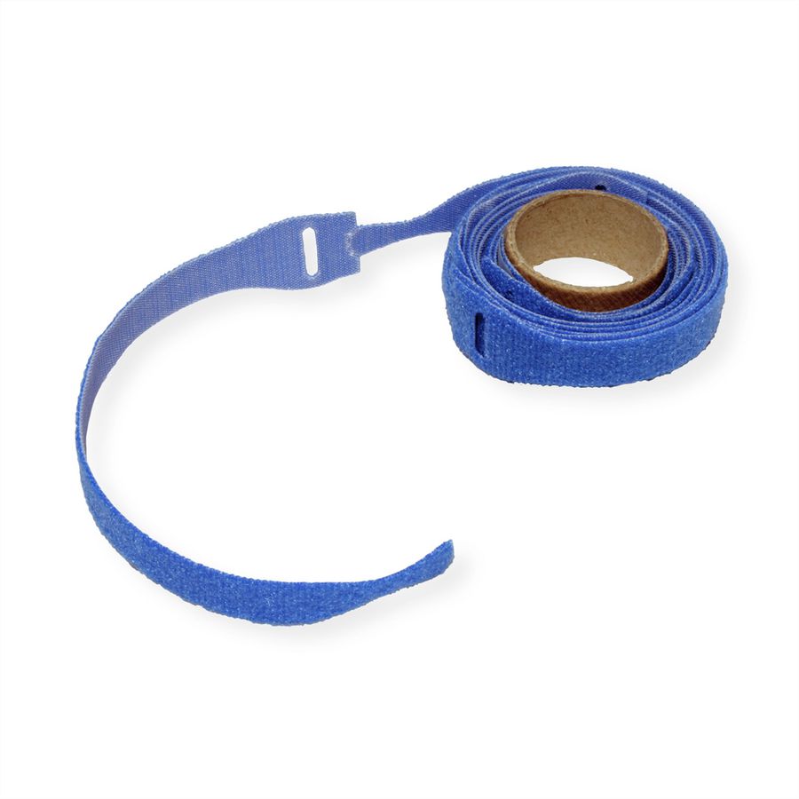 VELCRO® ONE-WRAP® Strap Klettband mit Lasche, 10Stk., blau, 20 cm