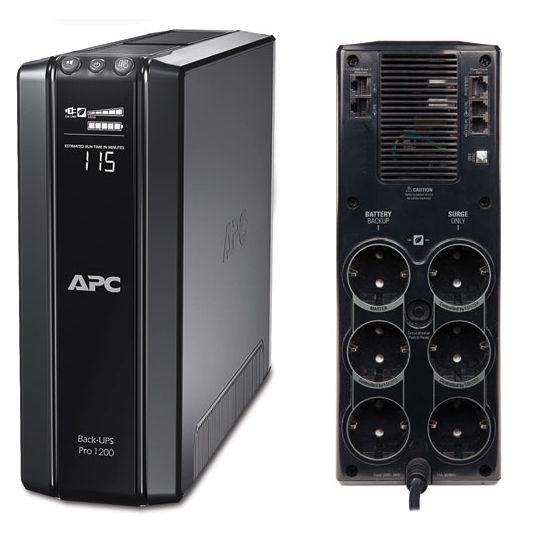 APC Power Saving Back-UPS Pro 1200, Schutzkontakt