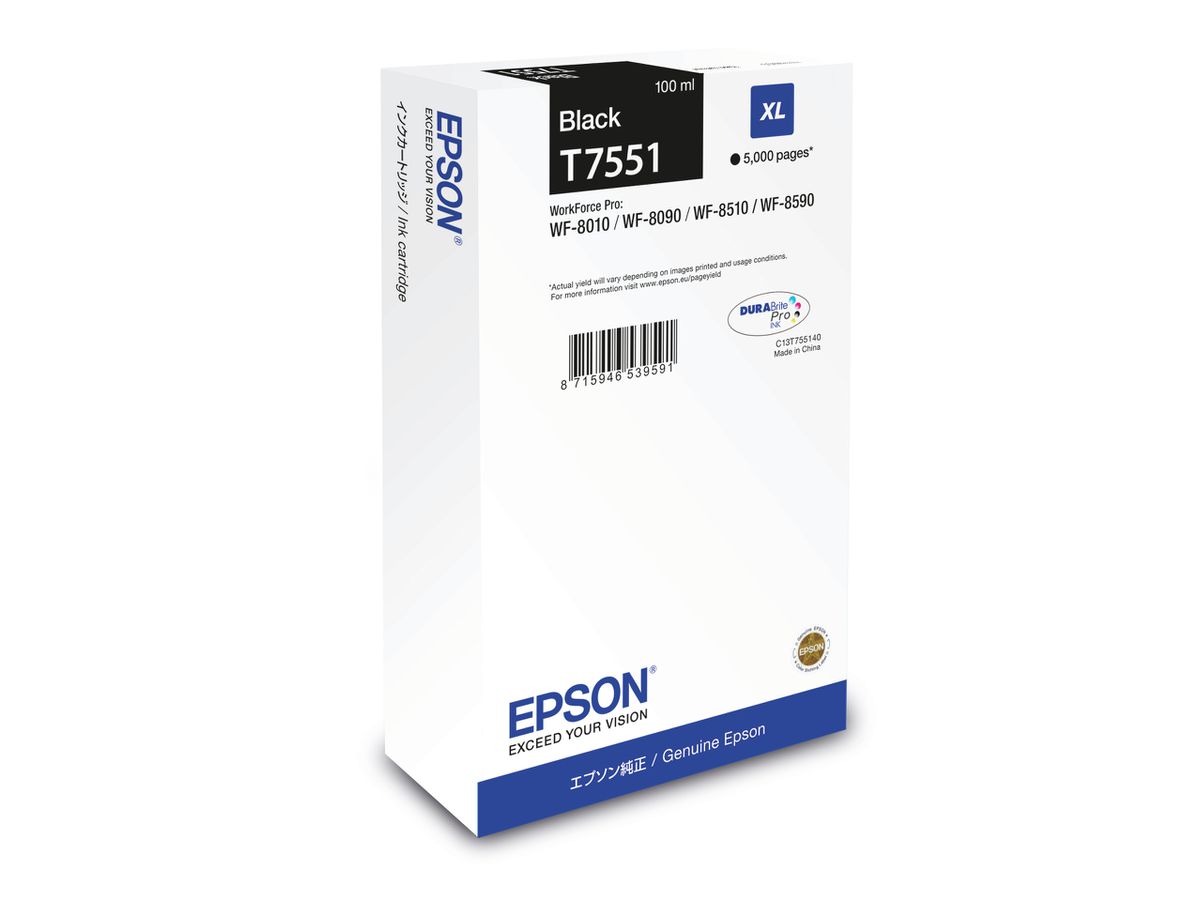 Epson Tintenpatrone XL Black