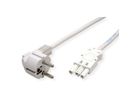 SCHROFF Netzanschlussltg, Schutzkontakt/UTE-Stecker-Wieland-Buchse