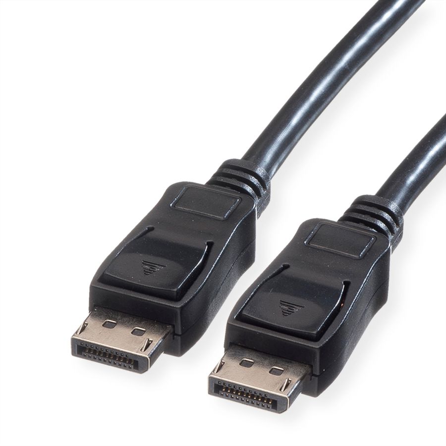 VALUE DisplayPort Kabel, DP ST - ST, schwarz, 1,5 m
