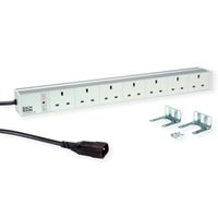 BACHMANN ALU 19z 1HE 7xUK, Strom 2m C14, United Kingdom
