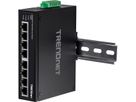 TRENDnet TI-E80 Industrial Fast Ethernet DIN-Rail Switch 8-Port