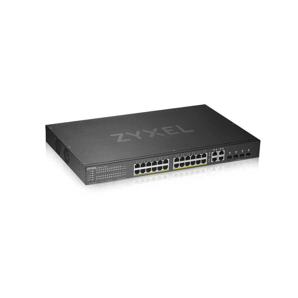 Zyxel GS1920-24HPV2 Managed Gigabit Ethernet (10/100/1000) Power over Ethernet (PoE) Schwarz